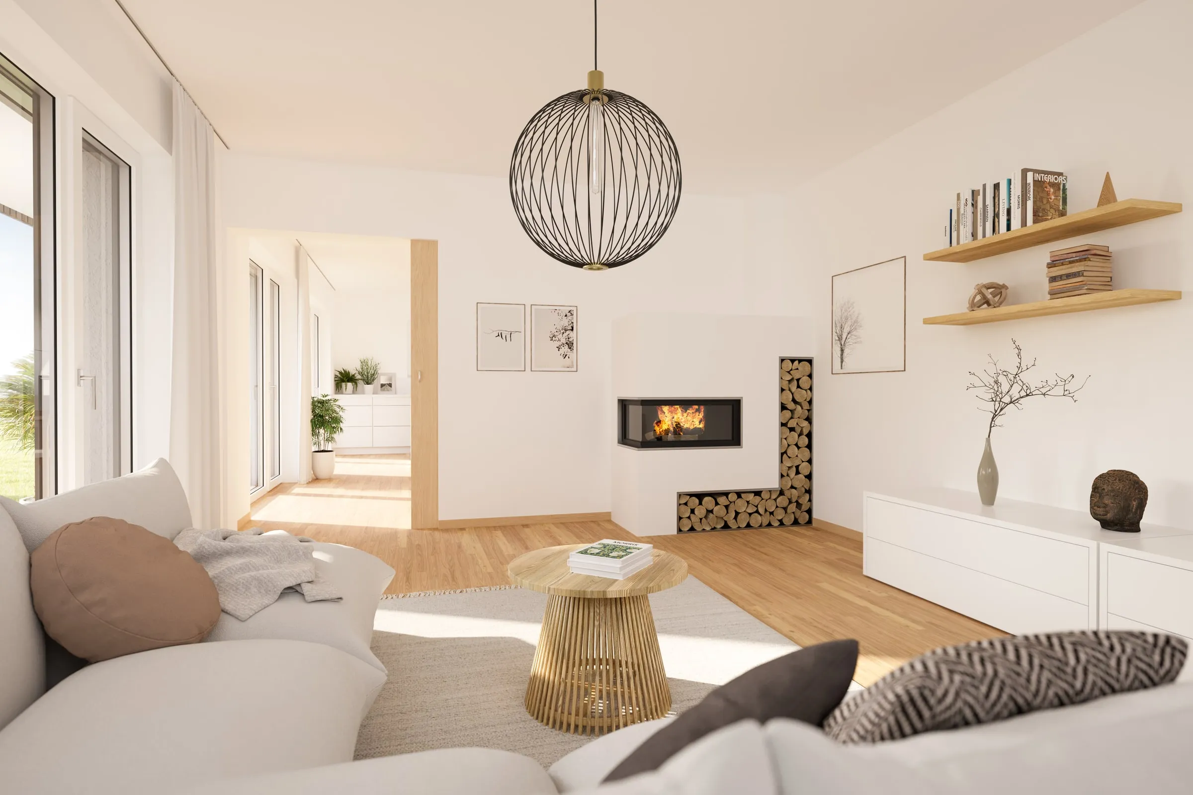 Innenvisualisierung Einfamilienhaus für Bau Summer Ansicht 17