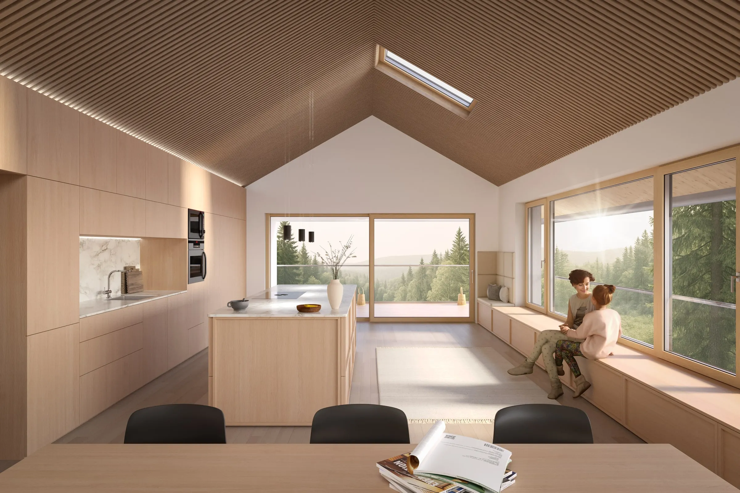 Innenausbau Einfamilienhaus II für Tischlerei Herbert Hartl GmbH Ansicht 8